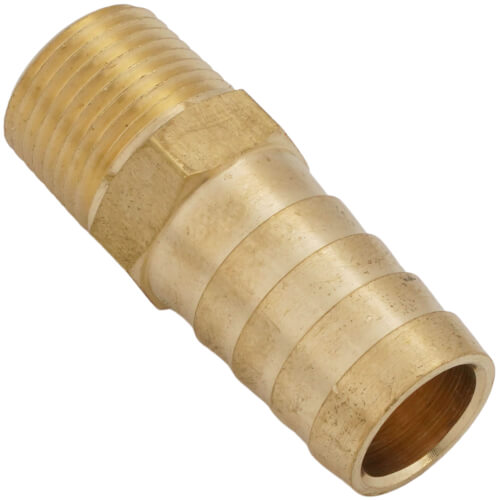 Main product image of 5/8" Hose Barb x 3/8" NPT Male Brass Pipe Adapter
