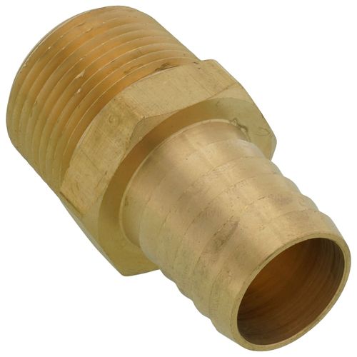 Main product image of 1" Hose Barb x 1" NPT Male Brass Pipe Adapter, G25169