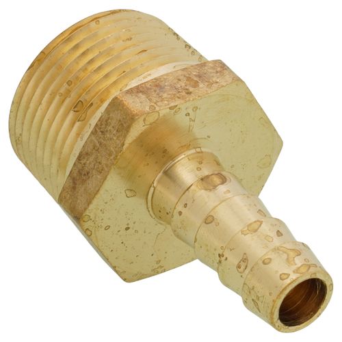 Main product image of 3/8" Hose Barb x 3/4" NPT Male Brass Pipe Adapter