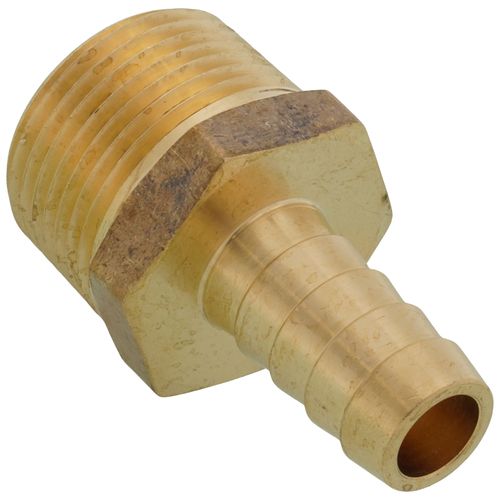 Main product image of 1/2" Hose Barb x 3/4" NPT Male Brass Pipe Adapter