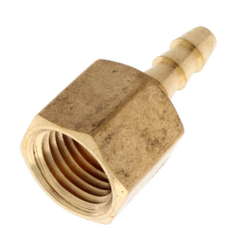 Main product image of 3/16" Hose Barb x 1/4" NPT Female Brass Pipe Adapter