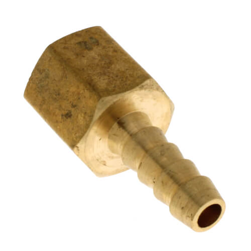 Main product image of 1/4" Hose Barb x 1/4" NPT Female Brass Pipe Adapter
