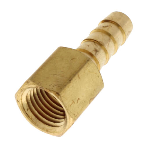 Main product image of 1/4" Hose Barb x 3/8" NPT Female Brass Pipe Adapter
