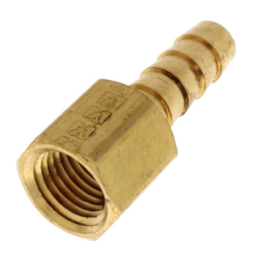 5/16" Hose Barb x 1/4" NPT Female Brass Pipe Adapter