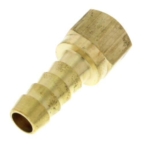 3/8" Hose Barb x 1/4" NPT Female Brass Pipe Adapter
