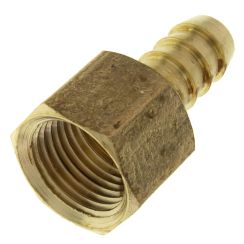Main product image of 3/8" Hose Barb x 3/8" NPT Female Brass Pipe Adapter