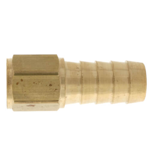 Main product image of 1/2" Hose Barb x 1/4" Female NPT Brass Pipe Adapter