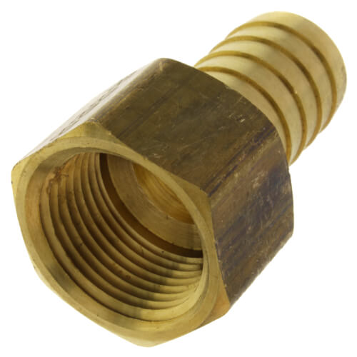Main product image of 3/4" Hose Barb x 3/4" NPT Female Brass Pipe Adapter