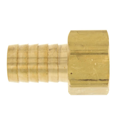 Main product image of 1" Hose Barb x 3/4" NPT Female Brass Pipe Adapter