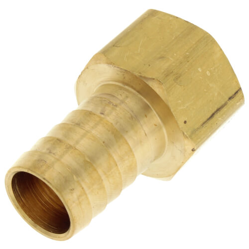 Main product image of 1" Hose Barb x 3/4" NPT Female Brass Pipe Adapter