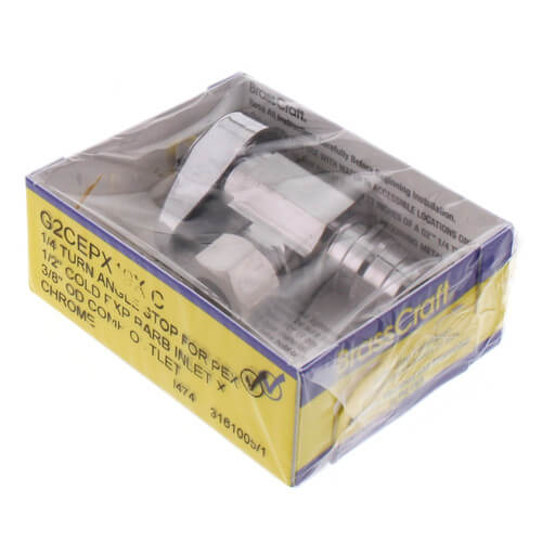 G2CEPX19XC Brasscraft G2CEPX19XC 1/2" Expansion PEX x 3/8" OD
