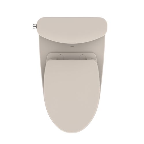 Main product image of MS442124CUFG#12 Nexus 1.0 GPF 2-Piece Elongated 1.0 GPF Universal Height Toilet w/ CEFIONTECT & SS124 Softclose Seat, Washlet + Ready (Sedona Beige)