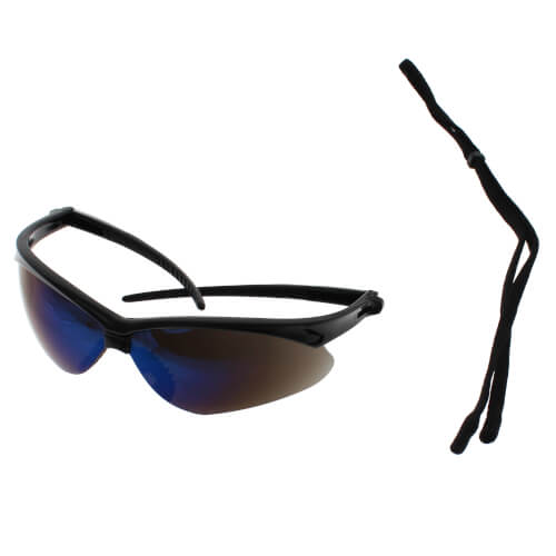 G30013 Jones Stephens G30013 Nemesis Safety Glasses (Blue Mirror Lens)