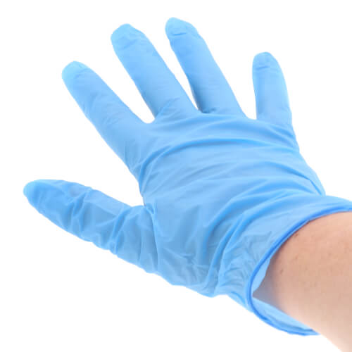 Main product image of Blue Disposable Nitrile Gloves, Medium - 100 Pack