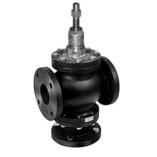 Main product image of 4" G7 Series, 3-Way Mixing Flanged Globe Valve (Bronze) - Cv Rating (190.0)