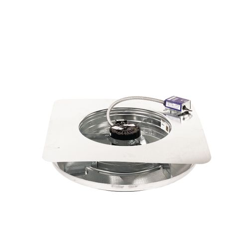 Main product image of Master Flow Roof Mount Power Attic Vent w/ T-Stat - Weathered Wood (1500 CFM), ERV6SMWW