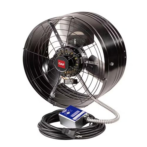 Main product image of Master Flow EZ Cool Plug In Roof Mount Power Attic Vent Fan - Brown (1050 CFM), EZCR1BRHT
