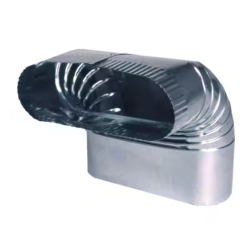 Main product image of 6" Oval Vertical Elbow (90-Degree), OV90E6
