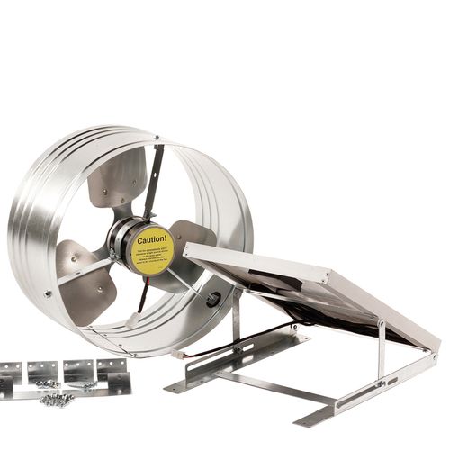 Main product image of Master Flow Green Machine Solar-Powered Roof Vent - Mill (685 CFM), PGSOLAR