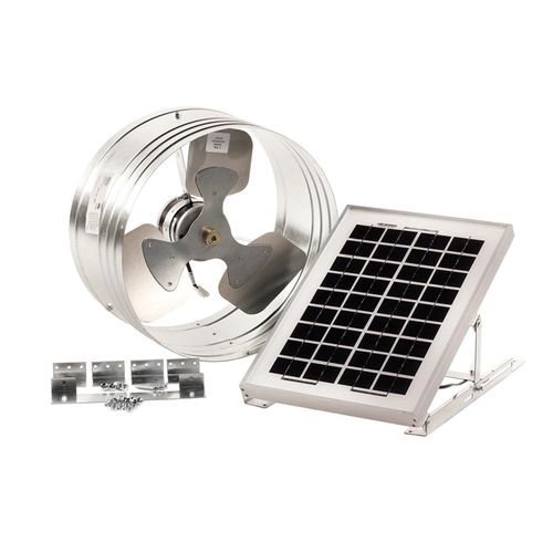 Main product image of Master Flow Green Machine Solar-Powered Roof Vent - Mill (685 CFM), PGSOLAR