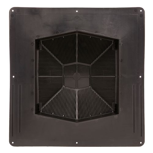 Main product image of Square Top Roof Louver Vent (Black), RT65BL