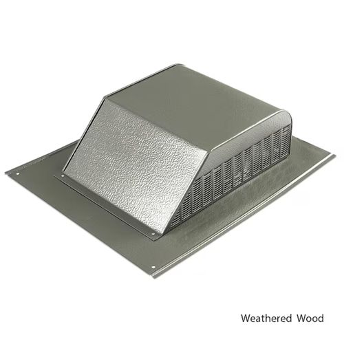 Main product image of Aluminum Slant Back Roof Louver Vent (Weathered Wood), SSB960AWW
