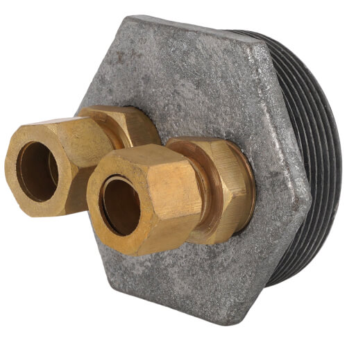 Main product image of 1/2" Galvanized Bushing w/ Compression Fittings