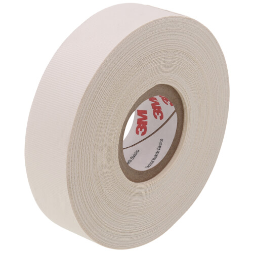 Main product image of 3/4" x 66' Glass Cloth Electrical Tape by 3M (White)