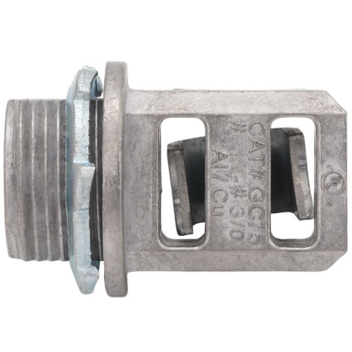 GC75 Arlington GC75 3/4" Zinc ScrewIn Grounding Connector