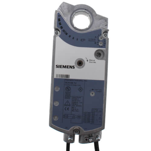 Main product image of GCA 2-Position Spring Return 142 lb-in Electronic Damper Actuator w/ Aux. Switches, Standard Cables