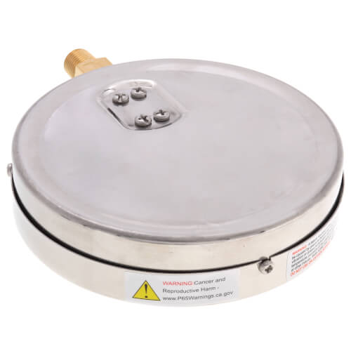 Main product image of 4.5" Contractor Pressure Gauge, Bottom Mount (0-60 PSI)