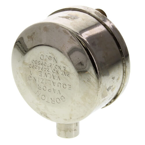 Gorton GDA No. D Angle Vapor Equalizing Valve