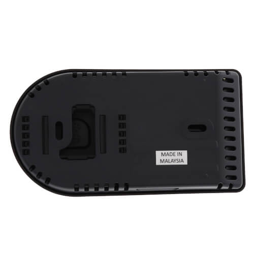 7 Day Programmable WiFi Thermostat, Dual Mount - Black (2 Heat - 2 Cool)