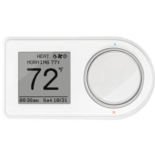Main product image of 7 Day Programmable WiFi Thermostat, Dual Mount - White (2 Heat - 2 Cool)