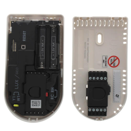 Main product image of 7 Day Programmable WiFi Thermostat, Dual Mount - White (2 Heat - 2 Cool)