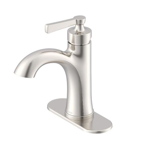 Main product image of Northerly Single Handle Bathroom Sink Faucet w/ 50/50 Touch-Down Drain (Brushed Nickel), D225079BN