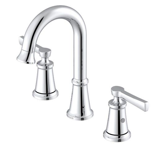 Main product image of Northerly 2 Handle Widespread Bathroom Sink Faucet w/ 50/50 Touch-Down Drain (Chrome), D304179