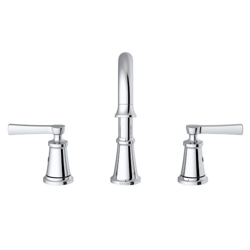 Main product image of Northerly 2 Handle Widespread Bathroom Sink Faucet w/ 50/50 Touch-Down Drain (Chrome), D304179