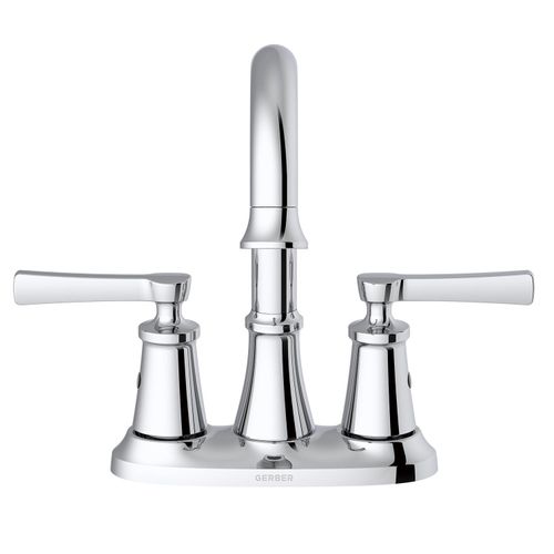 Main product image of Northerly 2 Handle Centerset Bathroom Sink Faucet w/ 50/50 Touch-Down Drain (Chrome), D307079