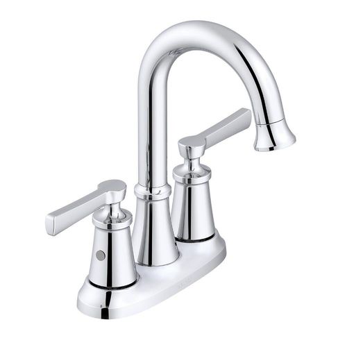 Main product image of Northerly 2 Handle Centerset Bathroom Sink Faucet w/ 50/50 Touch-Down Drain (Chrome), D307079