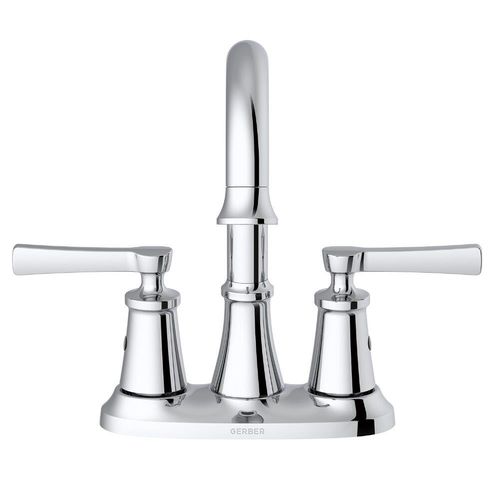 Main product image of Northerly 2 Handle Centerset Bathroom Sink Faucet w/ 50/50 Touch-Down Drain (Chrome), D307079