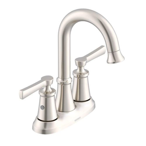 Main product image of Northerly 2 Handle Centerset Bathroom Sink Faucet w/ 50/50 Touch-Down Drain (Brushed Nickel), D307079BN