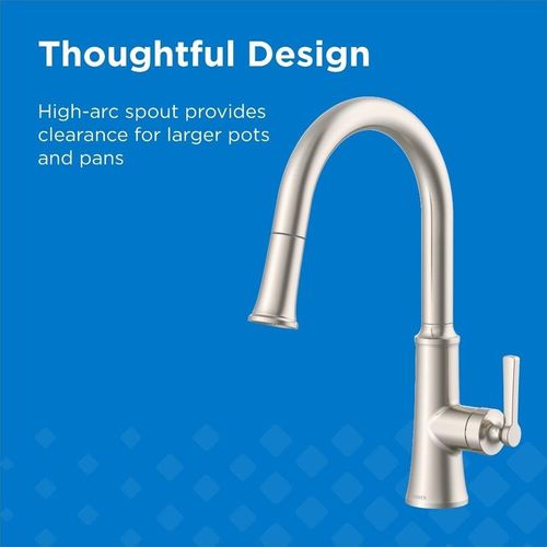 Main product image of Northerly Single Handle Pull-Down Kitchen Faucet (Stainless Steel), D454079SS