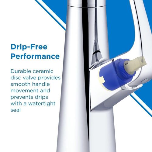 Main product image of Northerly Single Handle Pull-Down Kitchen Faucet (Stainless Steel), D454079SS