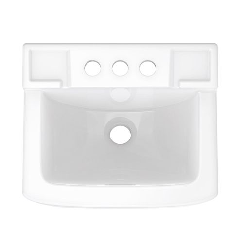 Main product image of West Point - Space Saving 4" Centers Wall Hung Bathroom Sink (White), G0012354