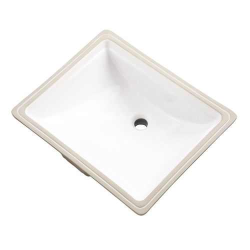 Main product image of Logan Square Rectangular Standard Undercounter Bathroom Sink (White), G0012760