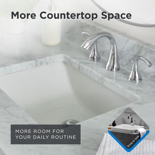 Main product image of Logan Square Rectangular Petite Undercounter Bathroom Sink (White), G0012765