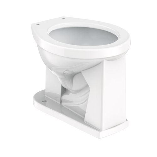 Main product image of North Point 1.1, 1.28, or 1.6 gpf Round Front Back Spud Bowl (White), G002564231