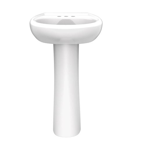 Main product image of Maxwell Bathroom Sink Pedestal, Pedestal Only (White), G0029842