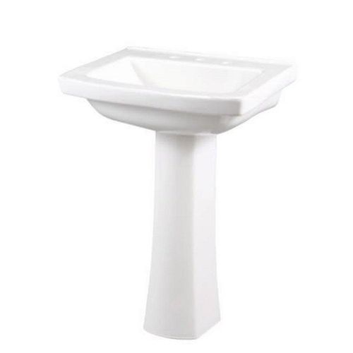 Main product image of Burr Ridge 24" Bathroom Sink Pedestal, Pedestal Only (White), G0029848